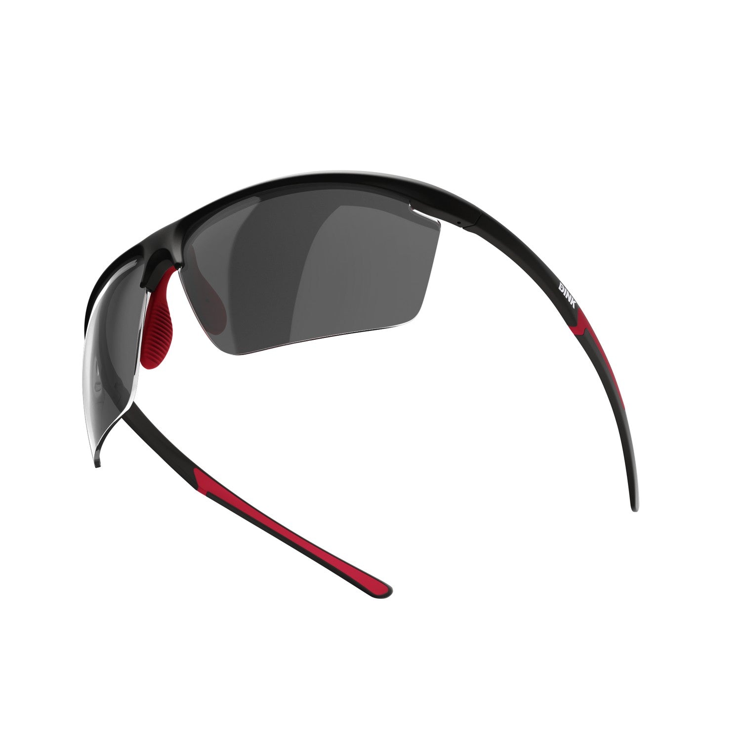 Dink Eyewear Daytona Petite Large Pickleball Sunglasses – Black/Red
