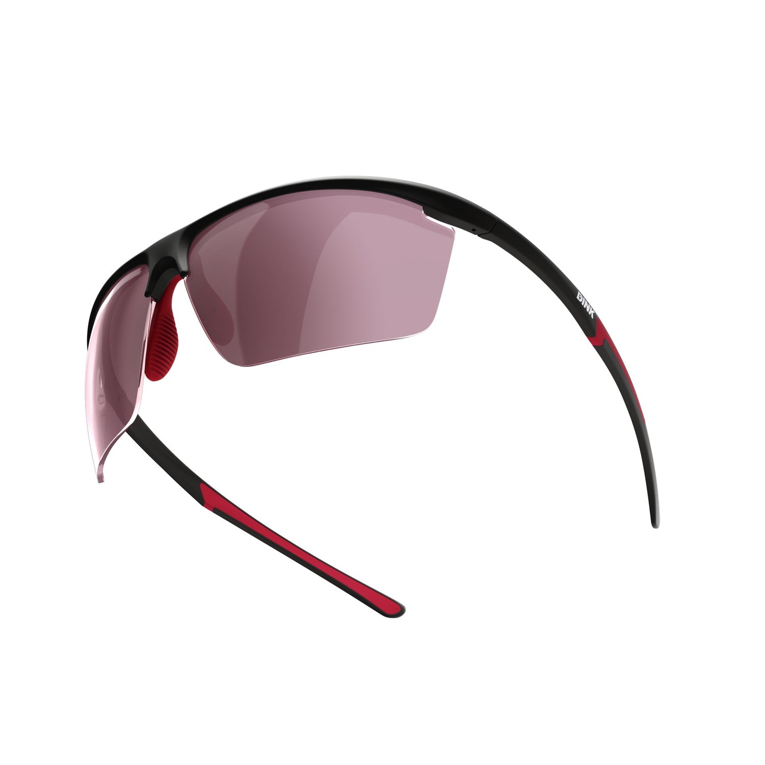 Dink Eyewear Daytona Petite Large Pickleball Sunglasses – Black/Red