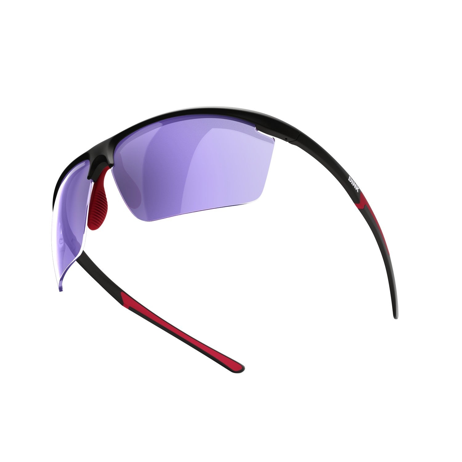 Dink Eyewear Daytona Petite Large Pickleball Sunglasses – Black/Red
