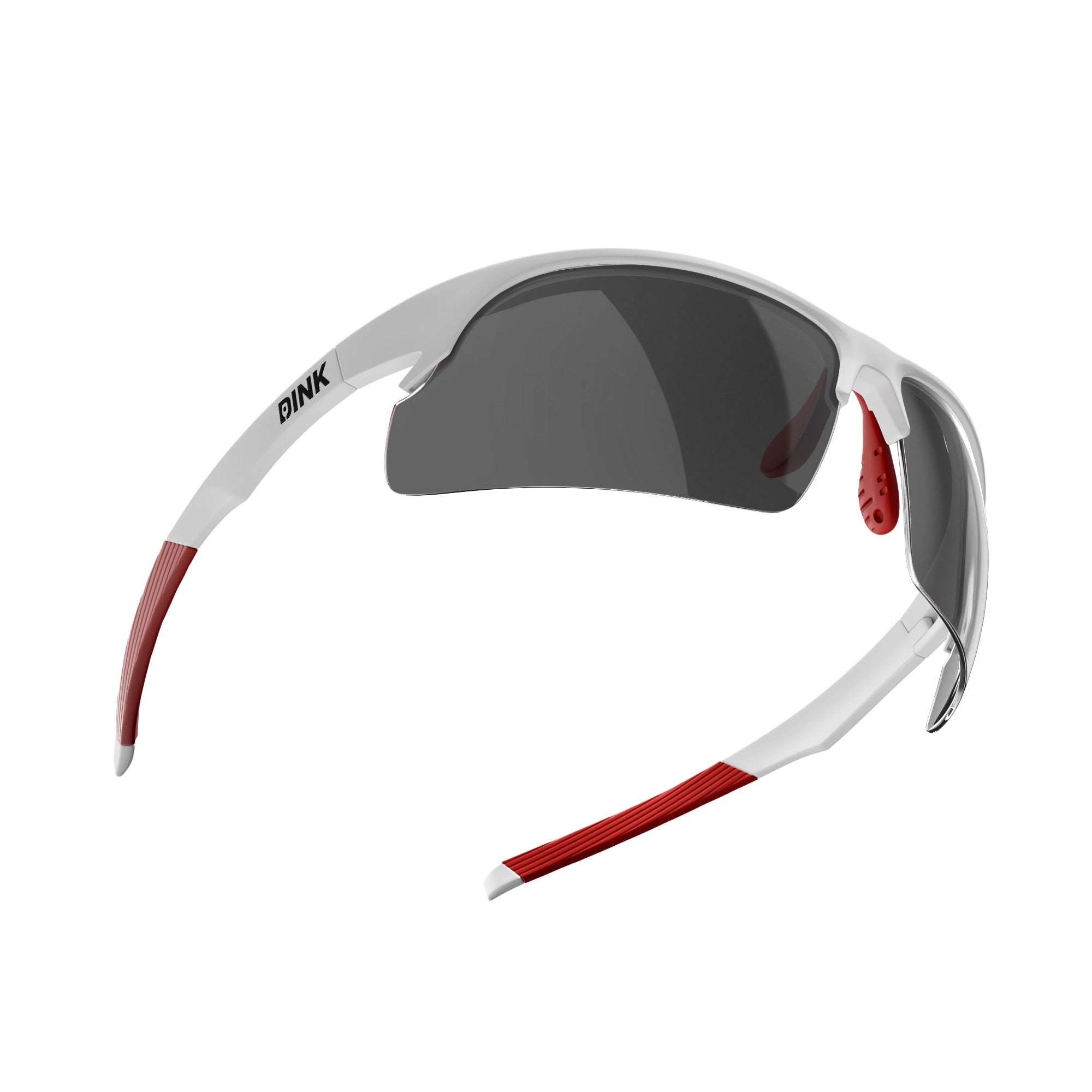 Dink Eyewear Daytona Pickleball Sunglasses – White/Red