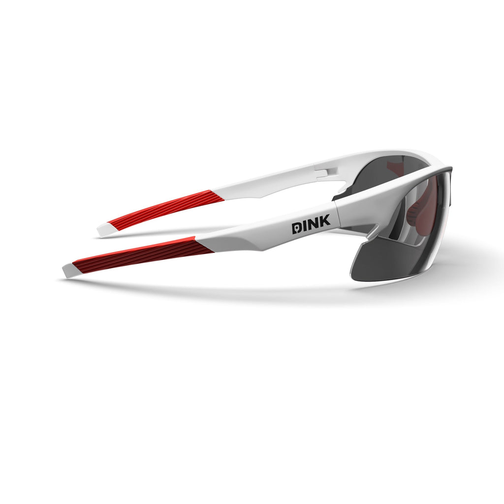 Dink Eyewear Daytona Pickleball Sunglasses – White/Red