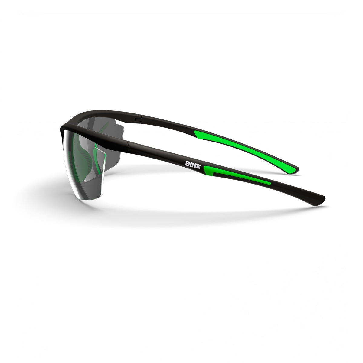 Dink Eyewear Daytona Petite Pickleball Sunglasses – Black/Green