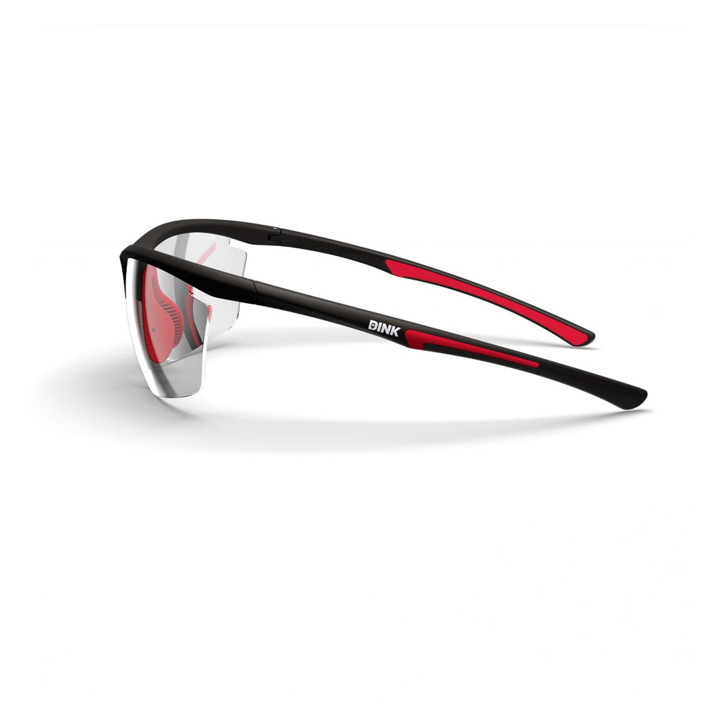 Dink Eyewear Daytona Petite Pickleball Sunglasses – Black/Red