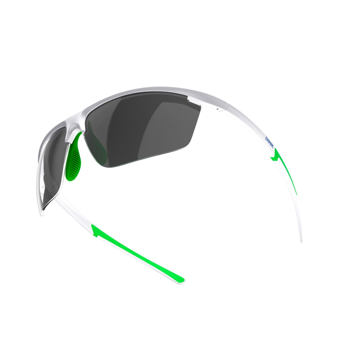 Dink Eyewear Daytona Petite Pickleball Sunglasses – White/Green
