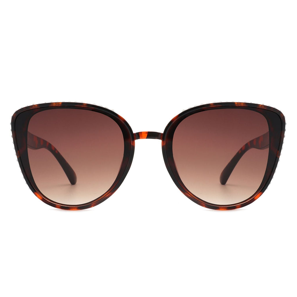 Women's Rhinestone Cat-Eye Sunglasses