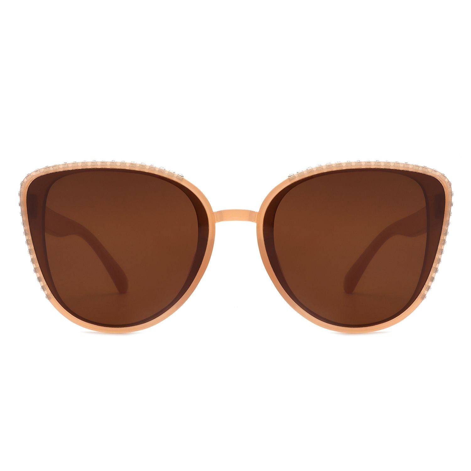 Women's Rhinestone Cat-Eye Sunglasses