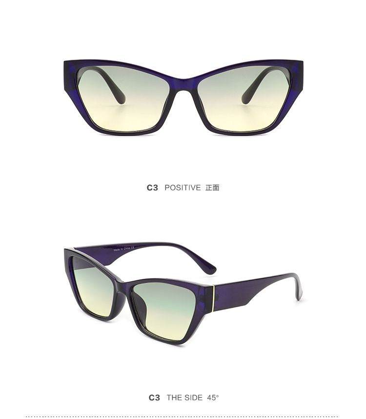 Women's Retro Cat-Eye Sunglasses