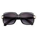 EMCEE Retro Square Sunglasses – Clear Gray / Lavender Fade