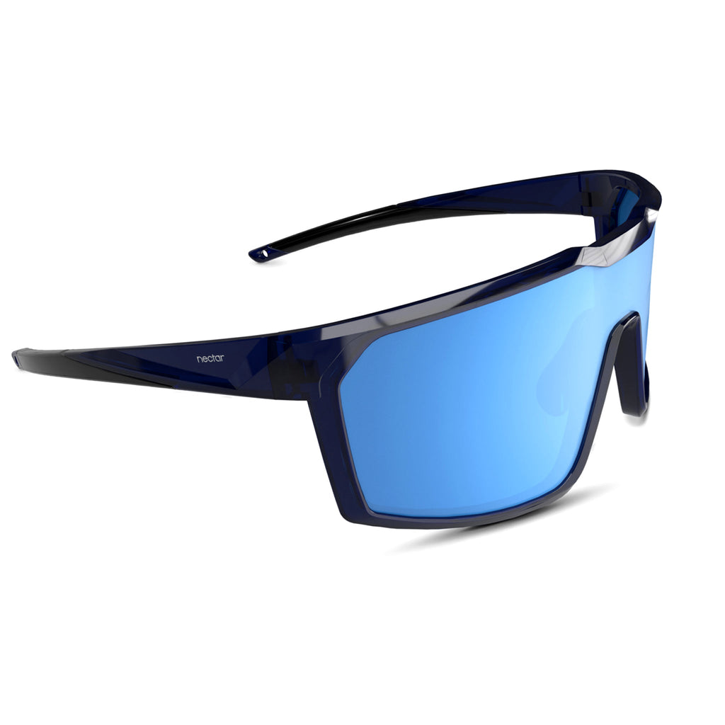 Ellijay Polarized Shield Sunglasses – Panoramic Sport Coverage | Nectar