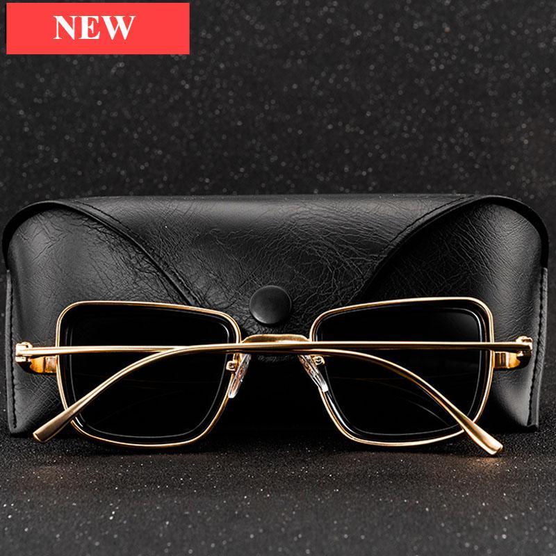Vintage Steampunk sunglasses by Stevvex featuring retro metal frames and tinted lenses, stylish and unique eyewear for a bold look.