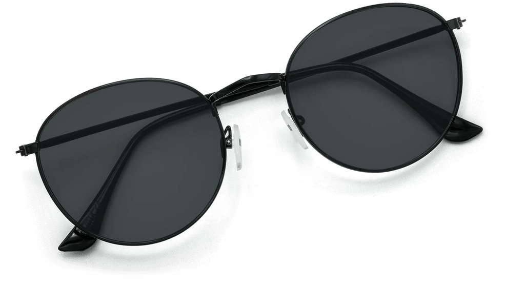 Greenwich Polarized Round Metal Sunglasses – Bohemian Unisex Style | Nectar