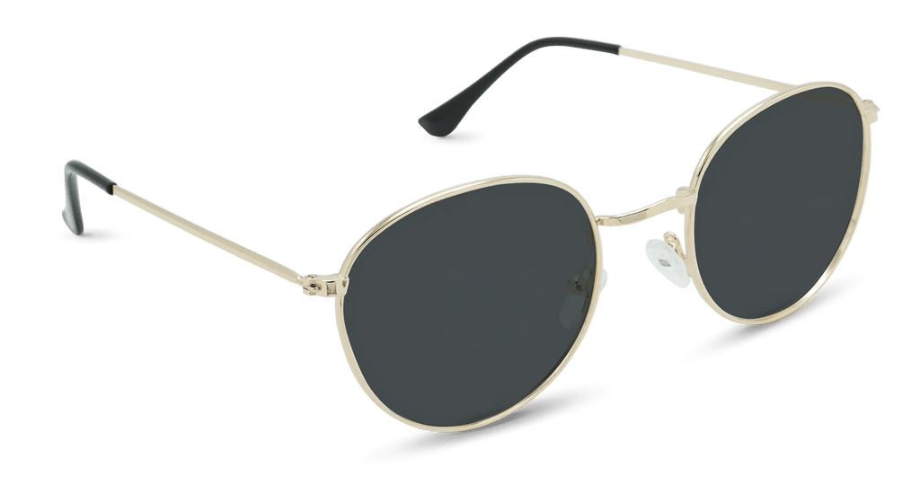 Greenwich Polarized Round Metal Sunglasses – Bohemian Unisex Style | Nectar