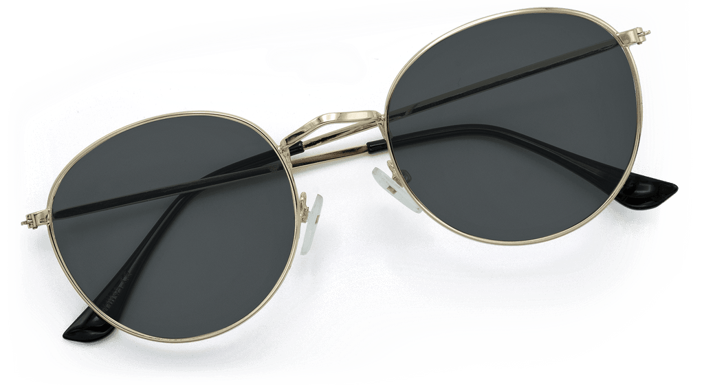 Greenwich Polarized Round Metal Sunglasses – Bohemian Unisex Style | Nectar