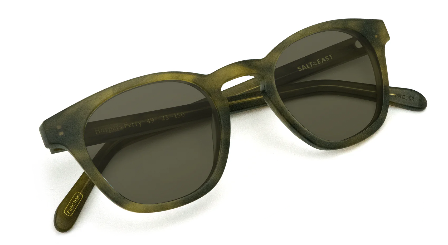 Harpers Ferry Polarized Round Sunglasses – Retro Acetate Frame | Nectar