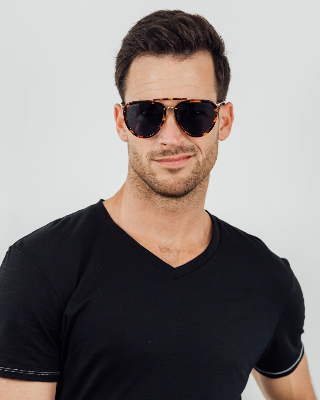 Clyden Polarized Oversized Aviator Sunglasses | Out East Eyewear
