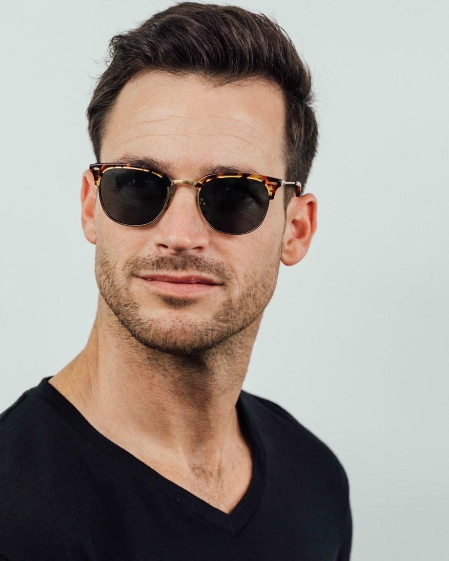 Culloden Polarized Browline Sunglasses | Out East Eyewear