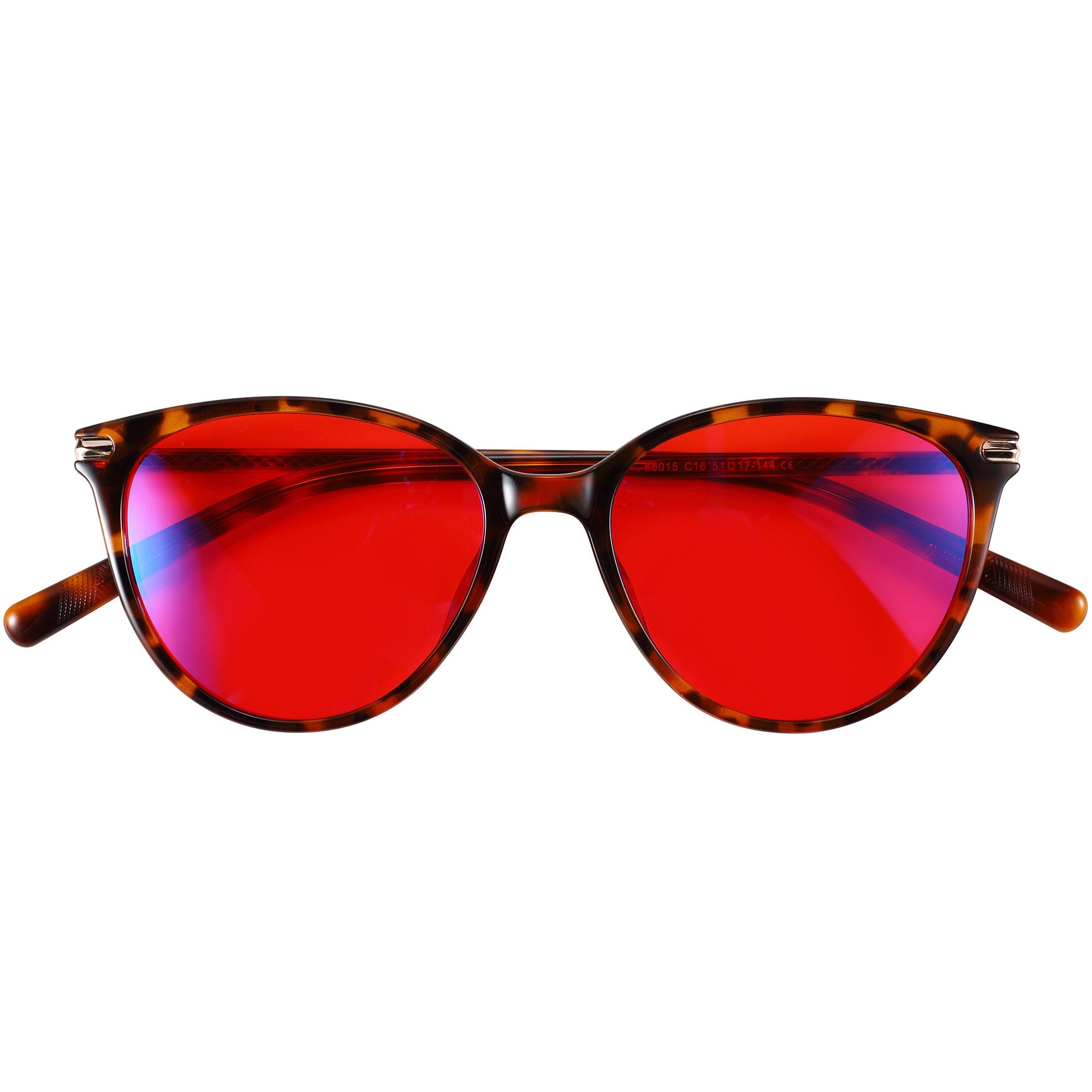 Blue Light Glasses by Sleep ZM, Night-timeMax Jen Tortoise Light Blocking Glasses with tortoise shell frames on a white background