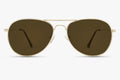 Kitty Hawk Polarized Aviator Sunglasses – Stainless Steel | Nectar