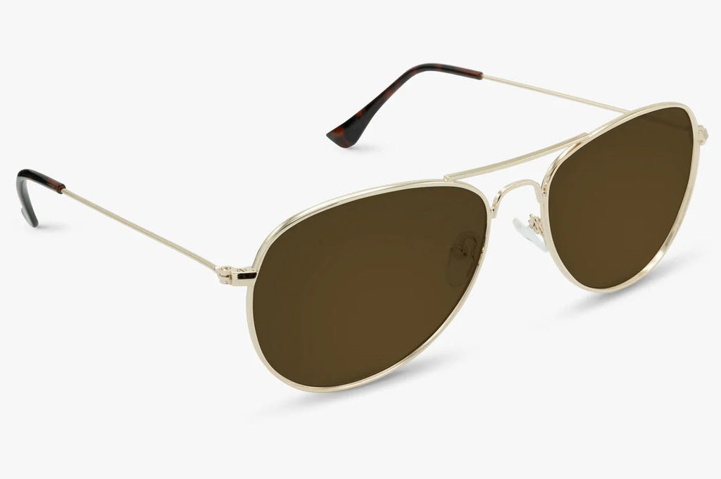 Kitty Hawk Polarized Aviator Sunglasses – Stainless Steel | Nectar