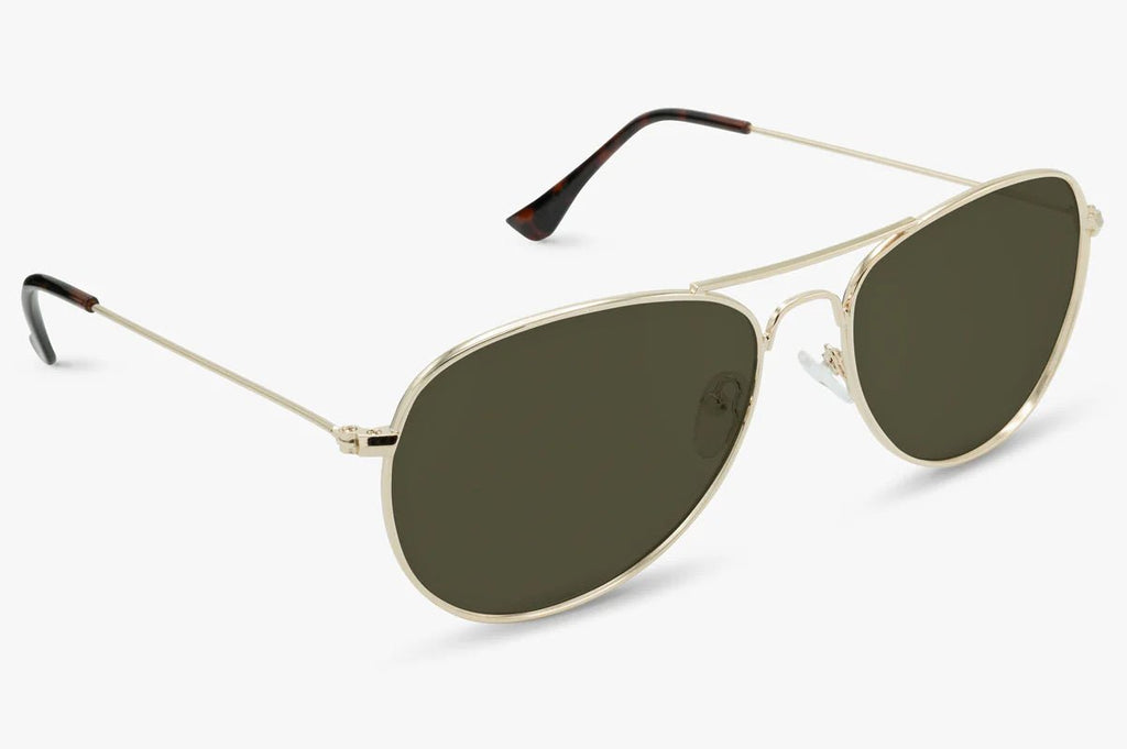 Kitty Hawk Polarized Aviator Sunglasses – Stainless Steel | Nectar