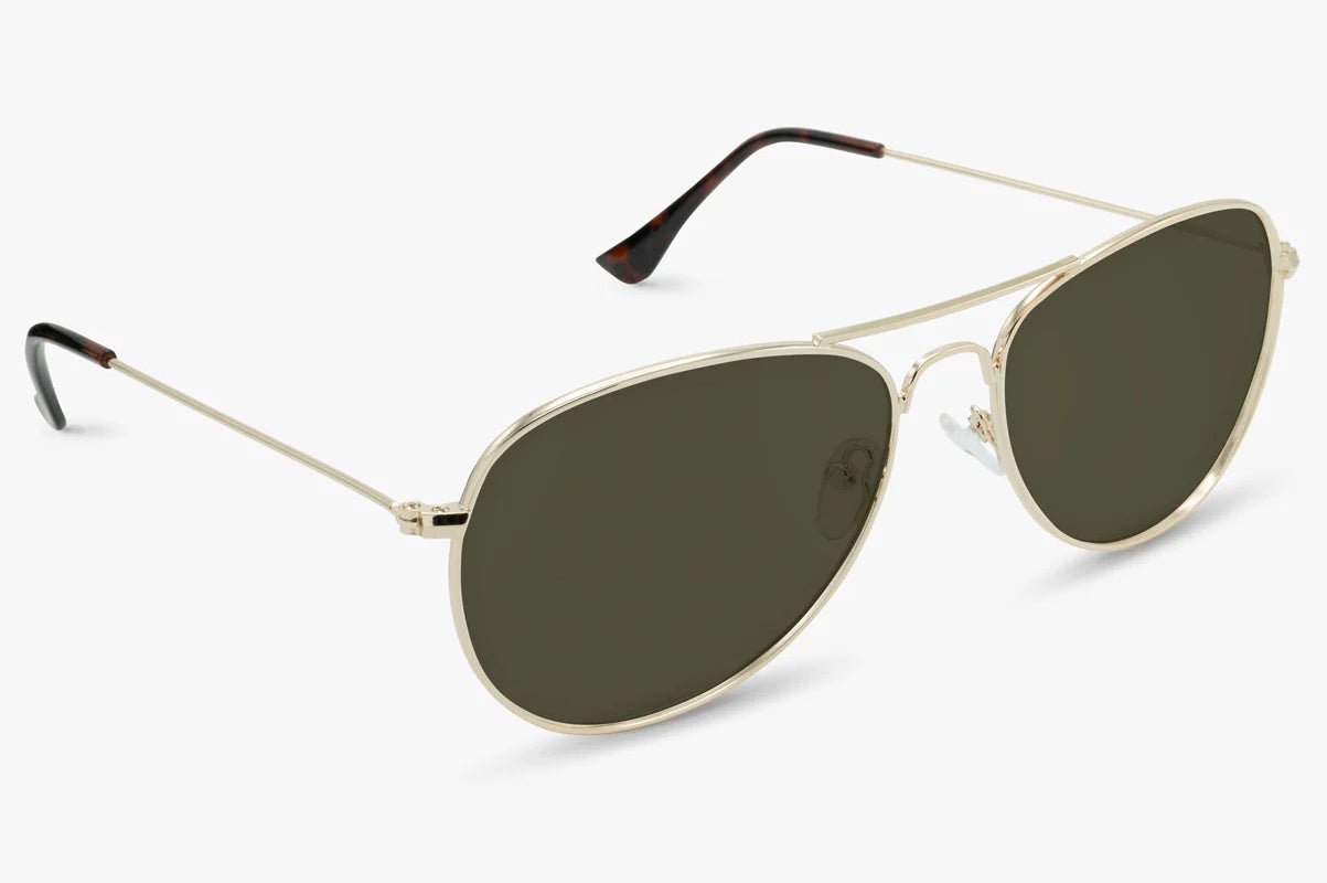 Kitty Hawk Polarized Aviator Sunglasses – Stainless Steel | Nectar