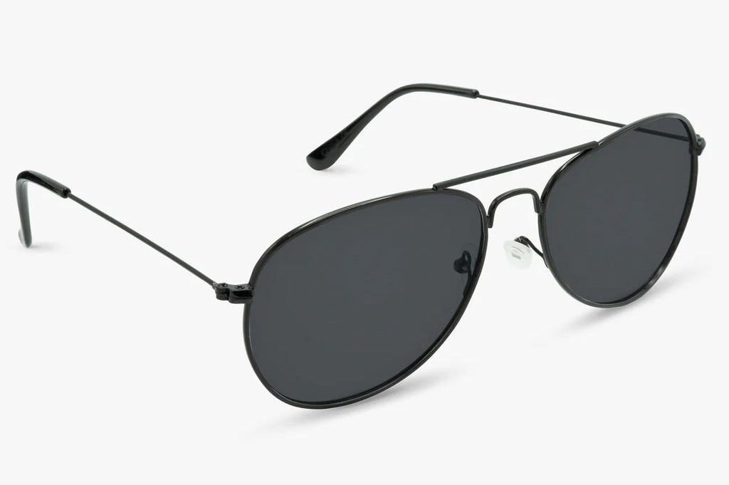Kitty Hawk Polarized Aviator Sunglasses – Stainless Steel | Nectar