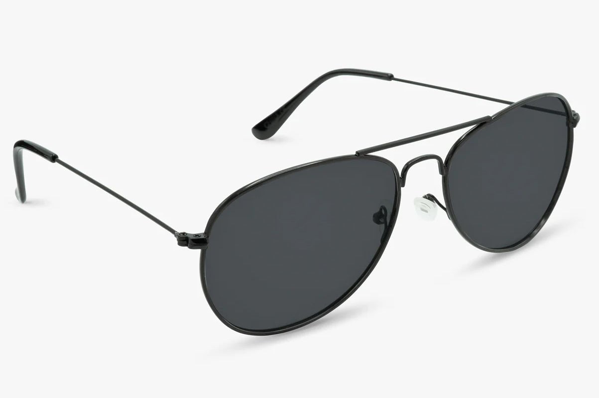 Kitty Hawk Polarized Aviator Sunglasses – Stainless Steel | Nectar