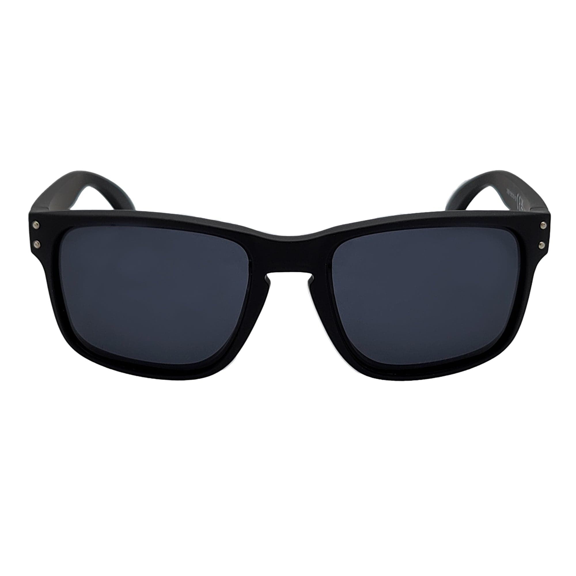 Hallbrook Polarized Sports Sunglasses – Matte Black / Dark Smoke