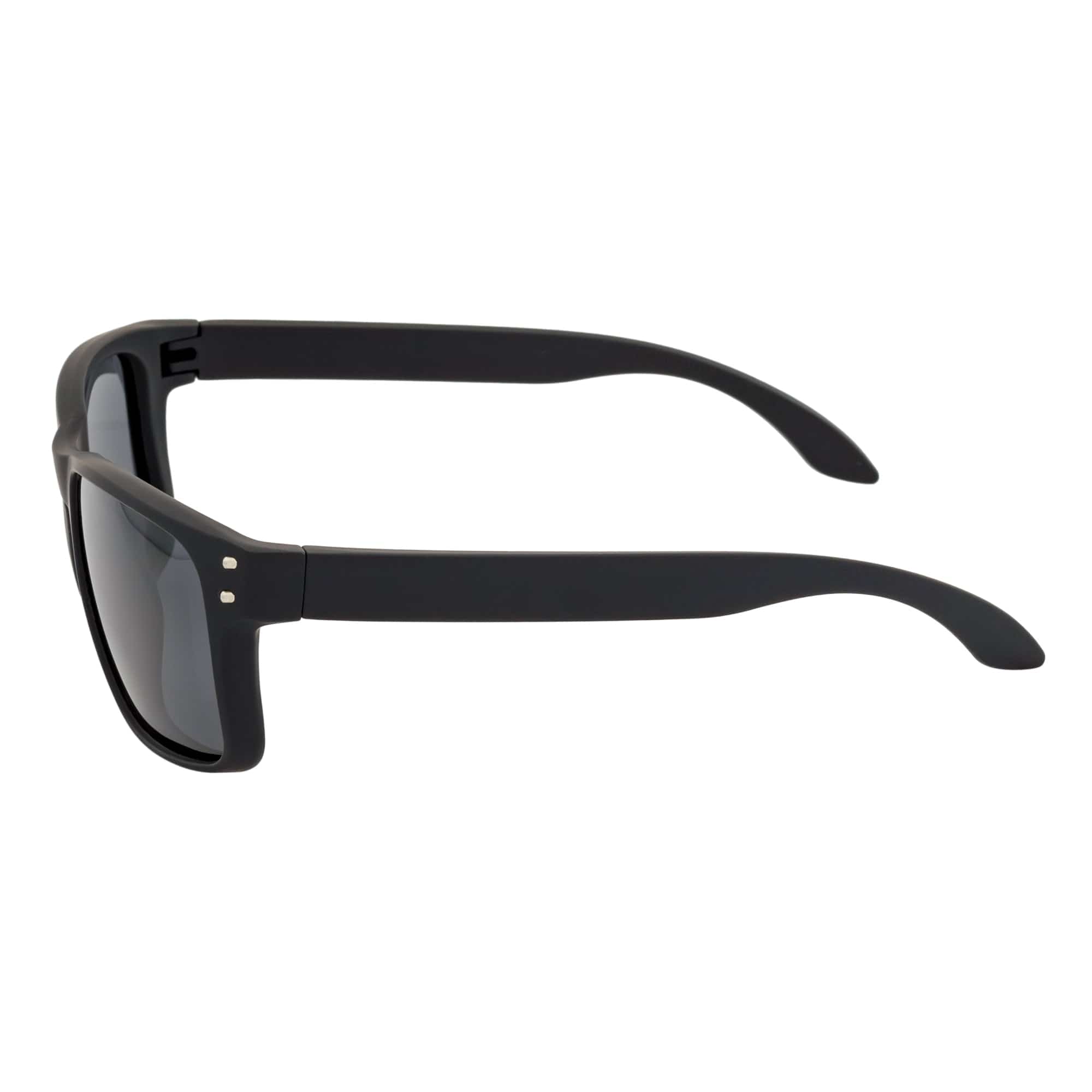Hallbrook Polarized Sports Sunglasses – Matte Black / Dark Smoke