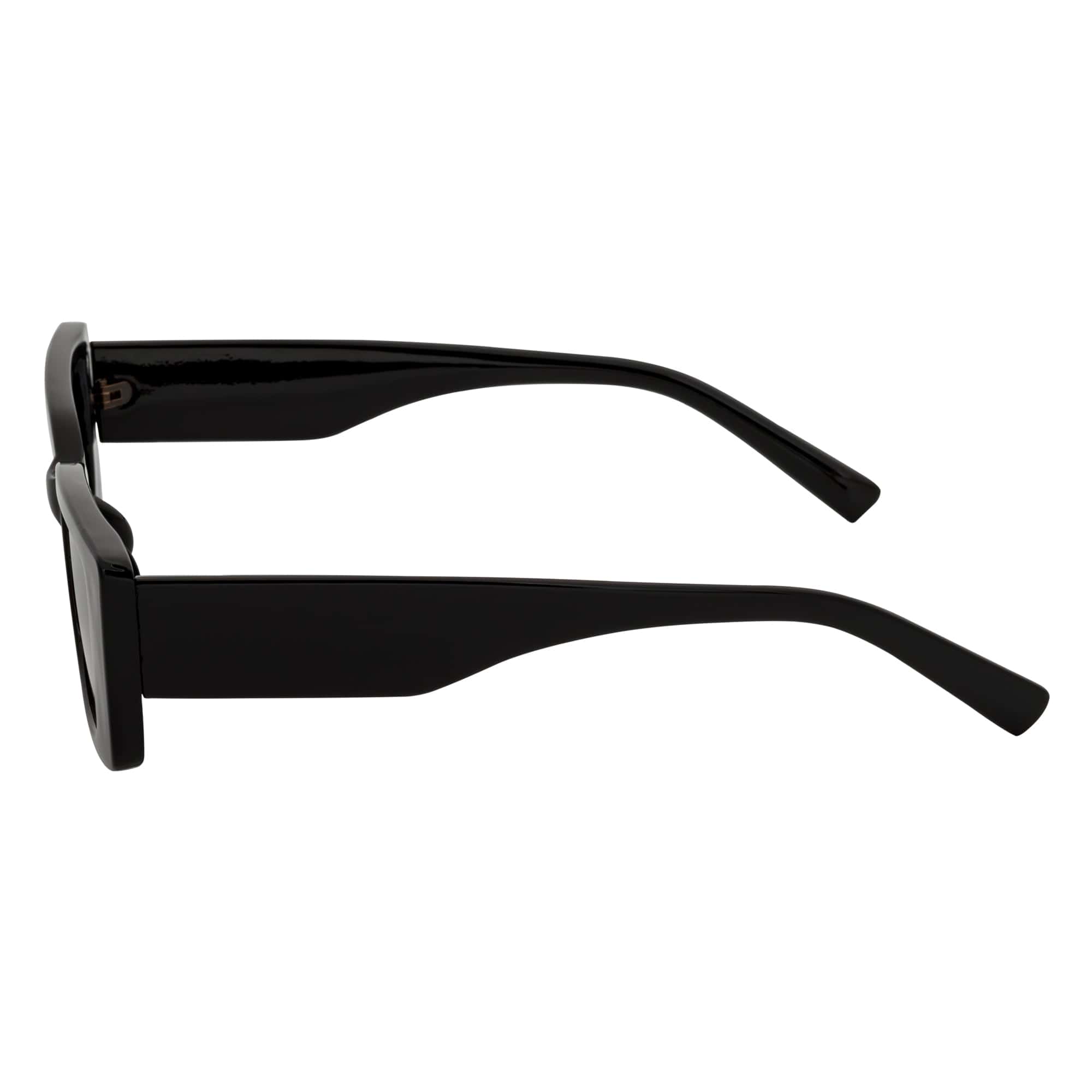 Modcat Cat Eye Rectangle Sunglasses – Gloss Black / Smoke