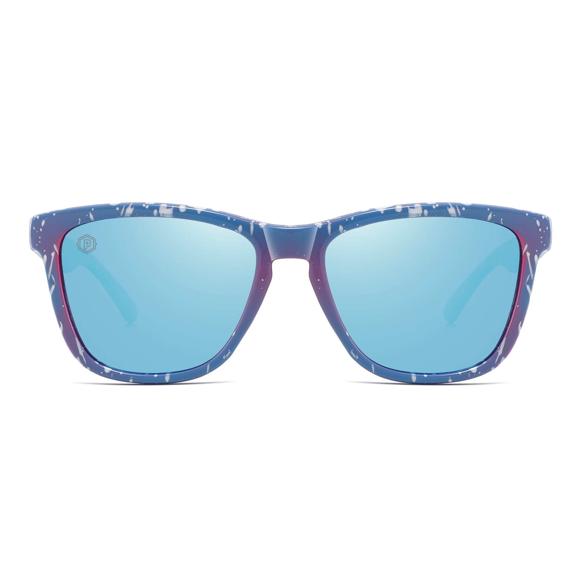 Papago Mystik X handmade sunglasses with recycled wooden frames, showcasing a stylish front view with natural wood grain details.