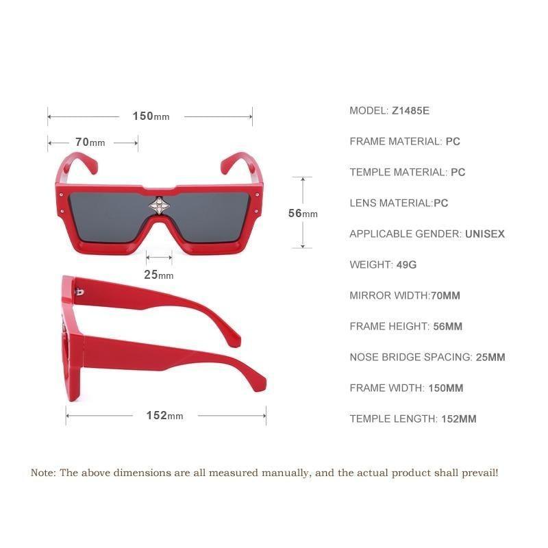 Stevvex Oversized Square Flat Top Sunglasses – UV400 Photochromic