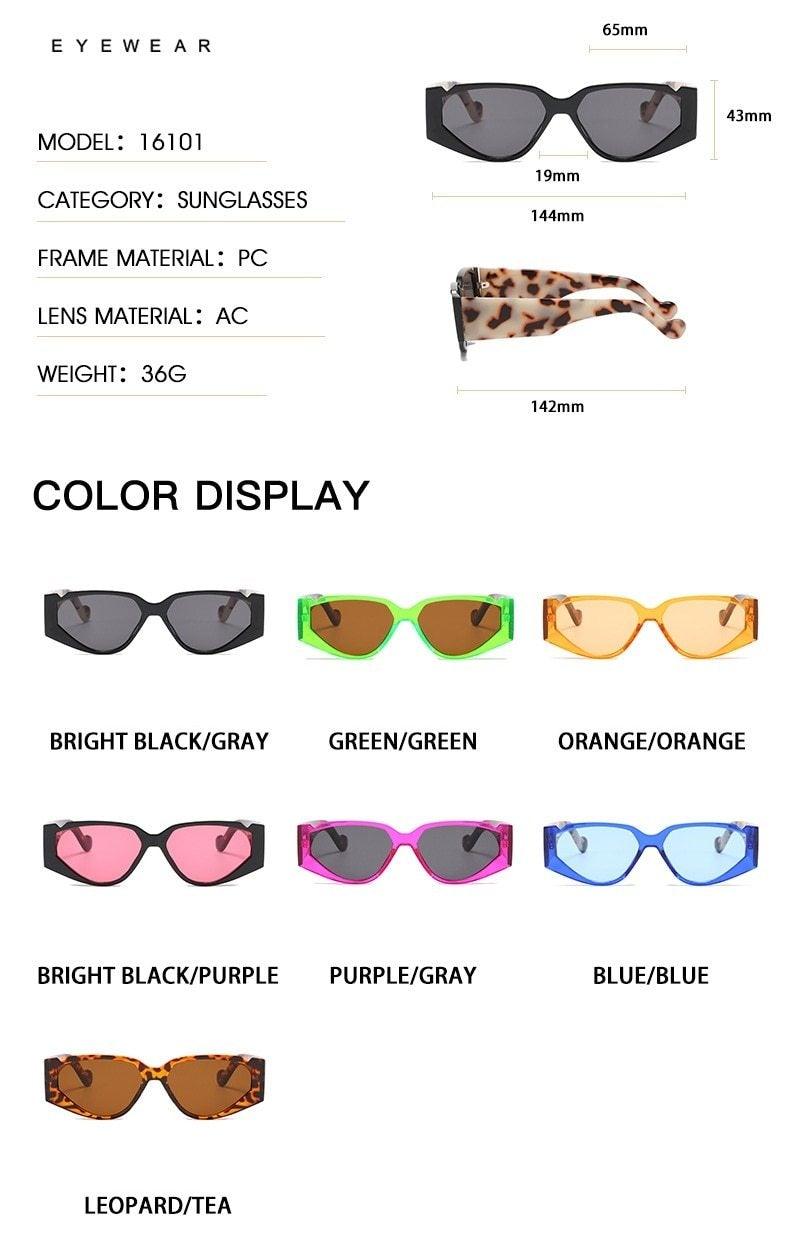Stevvex Oversized Cat Eye Polarized Sunglasses – HD UV400