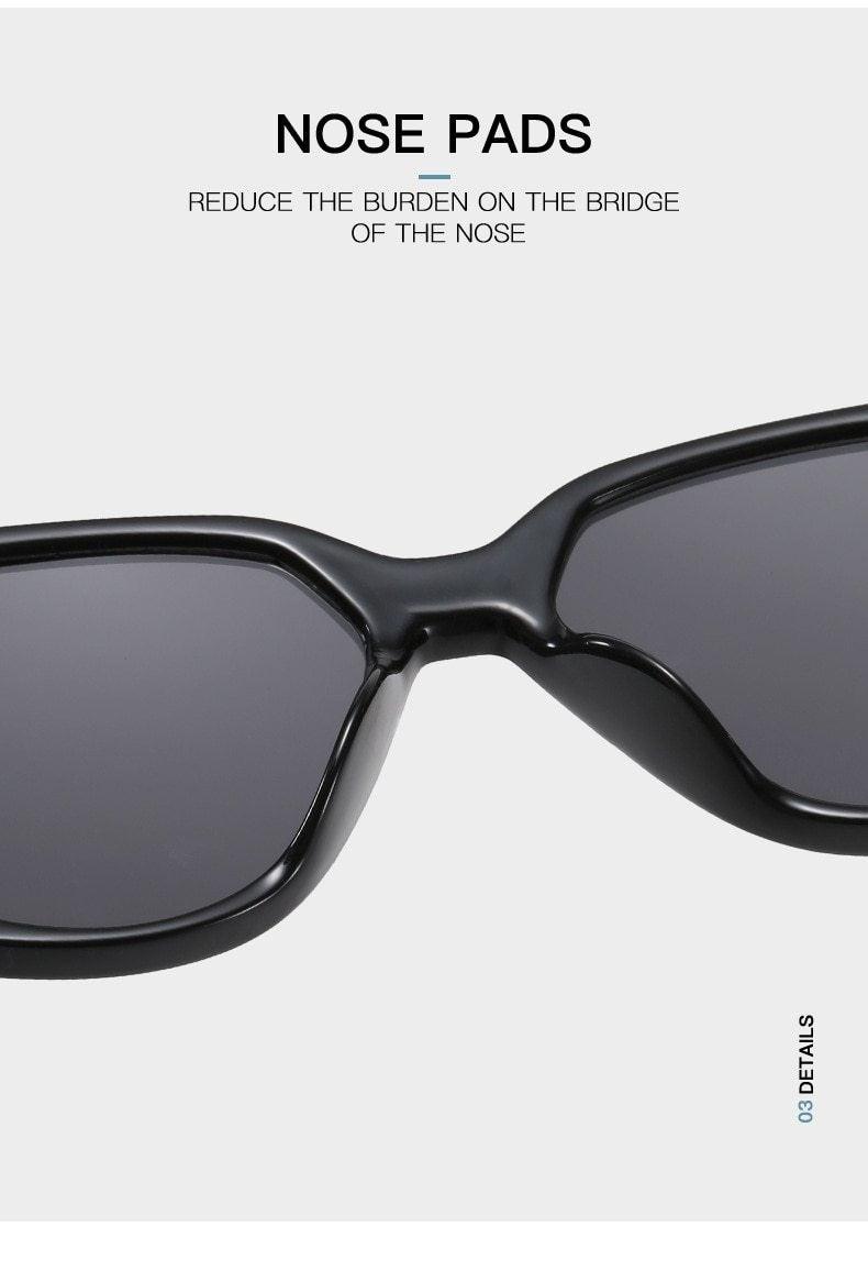 Stevvex Oversized Cat Eye Polarized Sunglasses – HD UV400