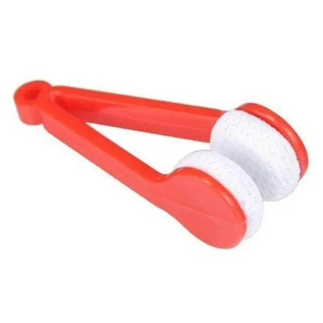 Colorful portable mini microfiber glasses lens cleaner by Stevvex for effective eyewear cleaning and lens maintenance.