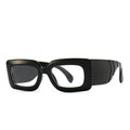 Stevvex Oversized Square Snake Pattern Sunglasses – UV400