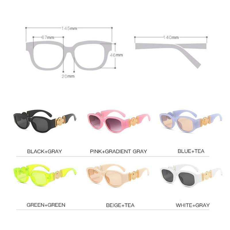Stylish retro sunglasses for women by Stevvex with bold frames and tinted lenses, perfect for a trendy summer look.