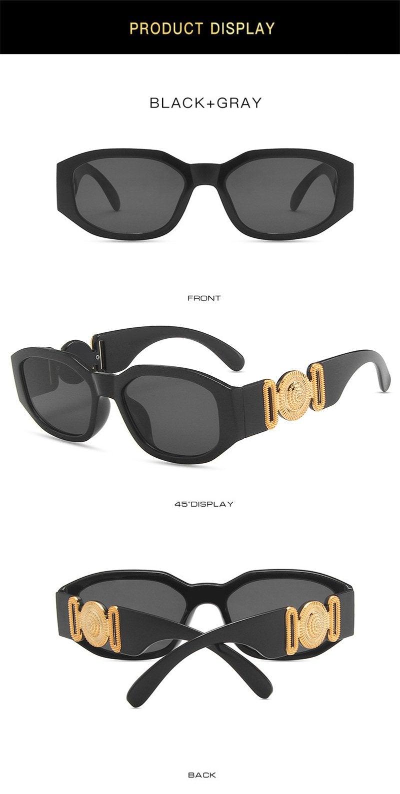 Stylish retro sunglasses for women by Stevvex featuring bold frames and tinted lenses, perfect for a fashionable summer look.