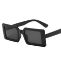 Stevvex Small Retro Rectangle Sunglasses – UV400 Mirror