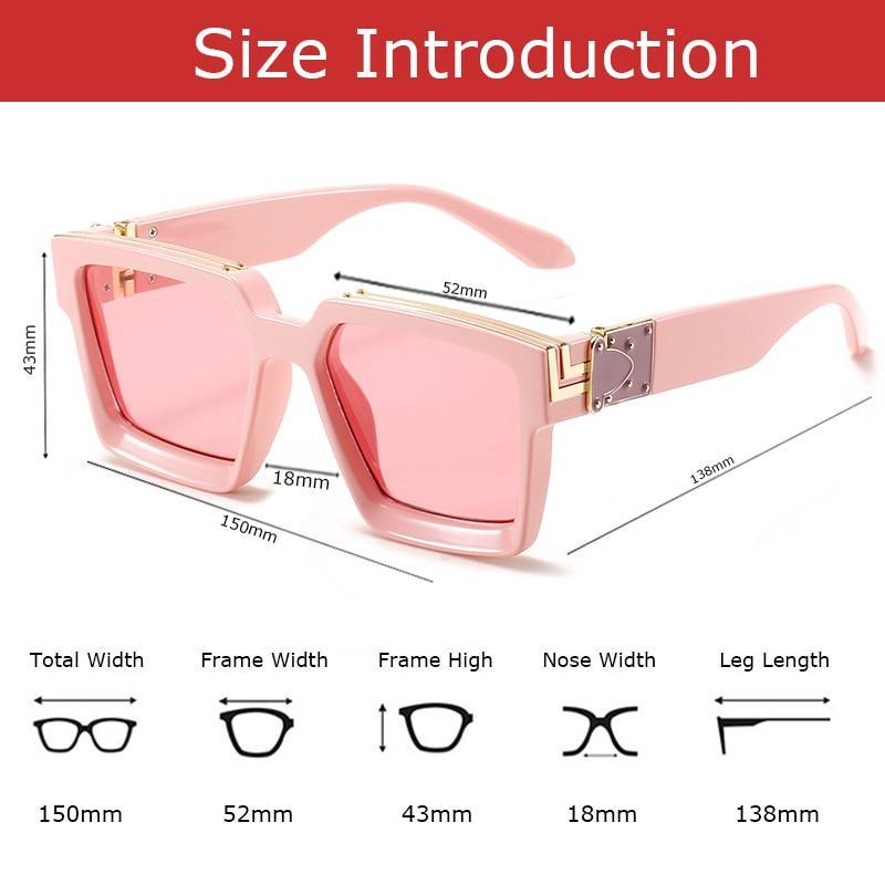 Stevvex Oversized Vintage Sunglasses – HD Anti-Reflective UV400