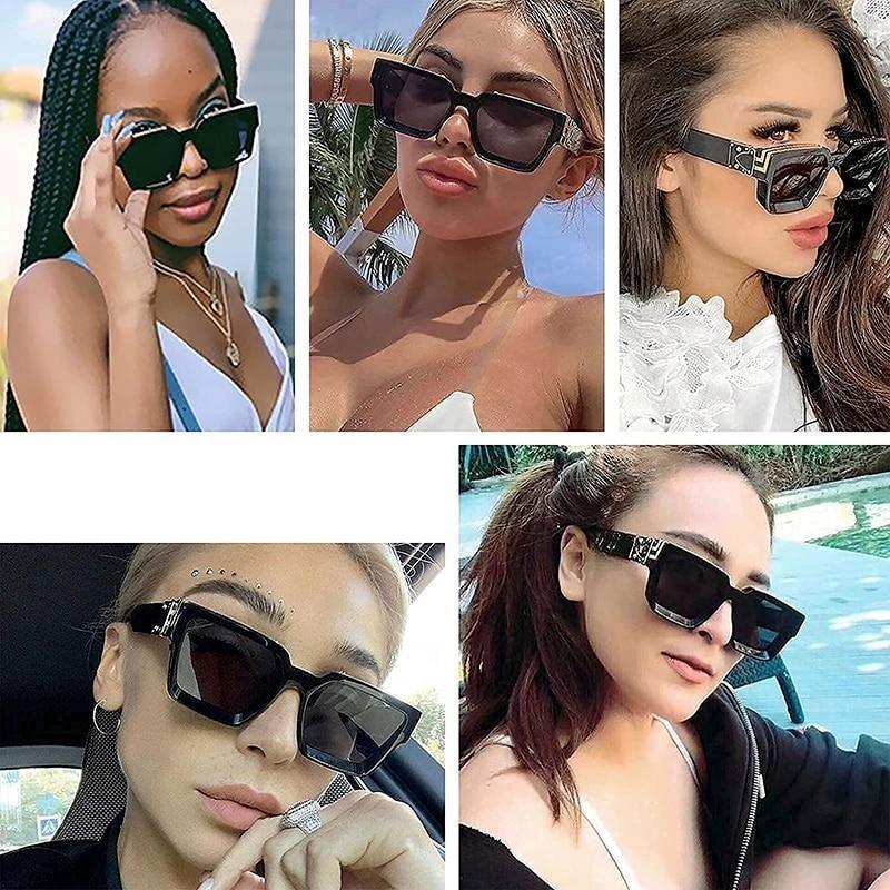 Stevvex Oversized Vintage Sunglasses – HD Anti-Reflective UV400