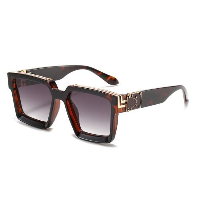 Stevvex Oversized Vintage Sunglasses – HD Anti-Reflective UV400