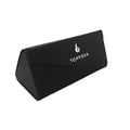 TopFoxx Black Foldable Sunglasses Case — Matte Finish, Velvet Interior