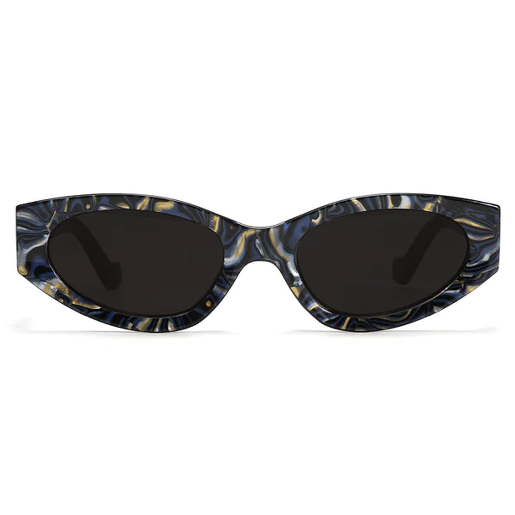 TopFoxx Kat x Money Moves Dark Blue Tangle-Free Sunglasses