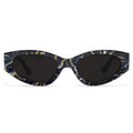 TopFoxx Kat x Money Moves Dark Blue Tangle-Free Sunglasses