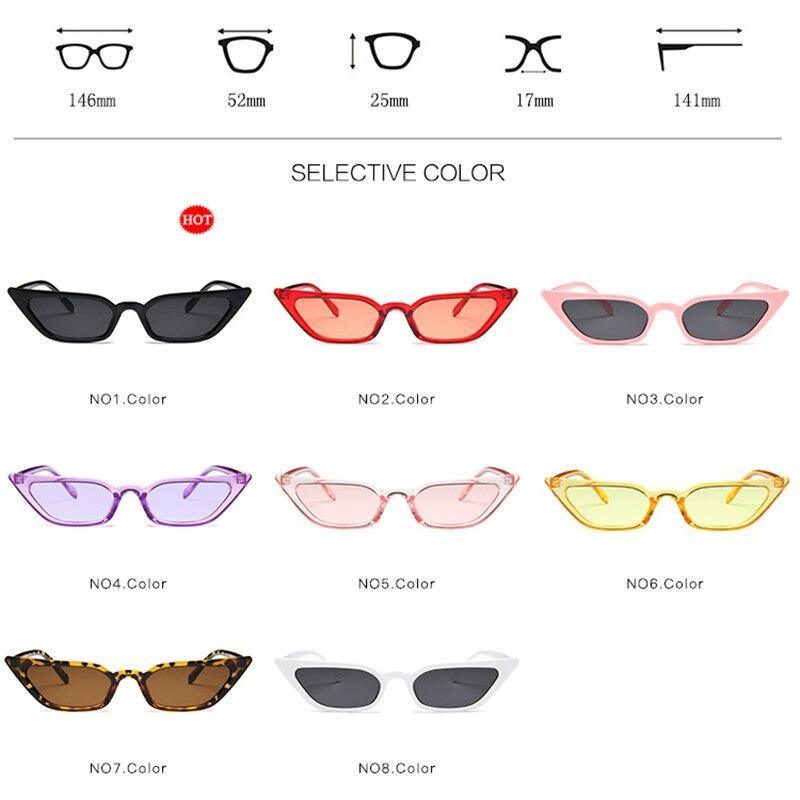 Stevvex Small Cat Eye Vintage Sunglasses – UV400 Photochromic
