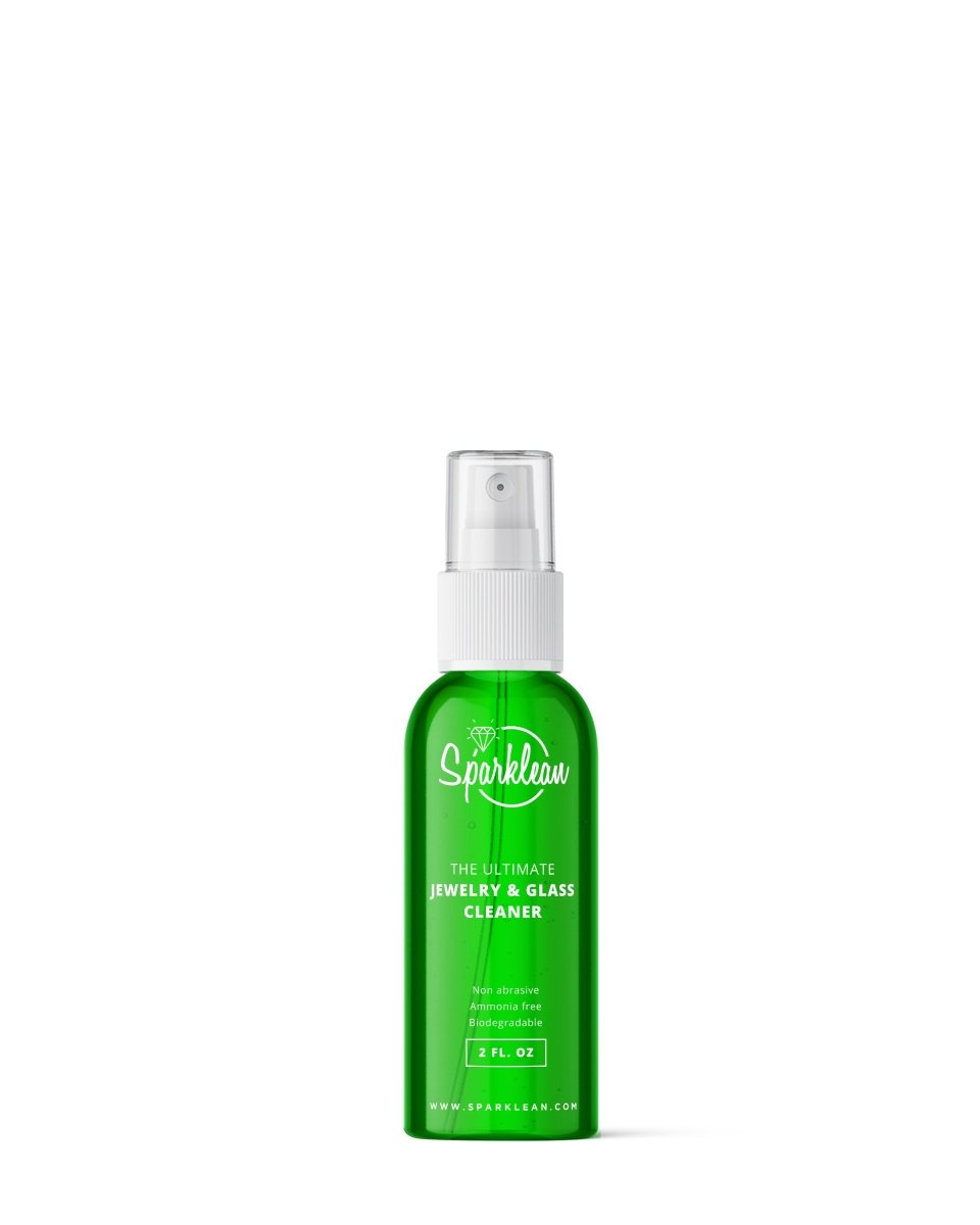 Sparklean Original Cleaning Spray for eyewear, safe for all coatings, with anti-fog properties and a spray bottle design.