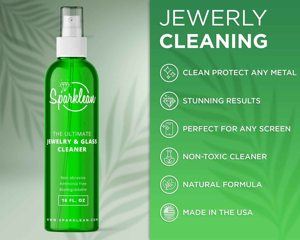 Sparklean® Original Eyewear Cleaning Spray bottle, safe for all coatings, with anti-fog formula, designed for cleaning glasses and goggles.