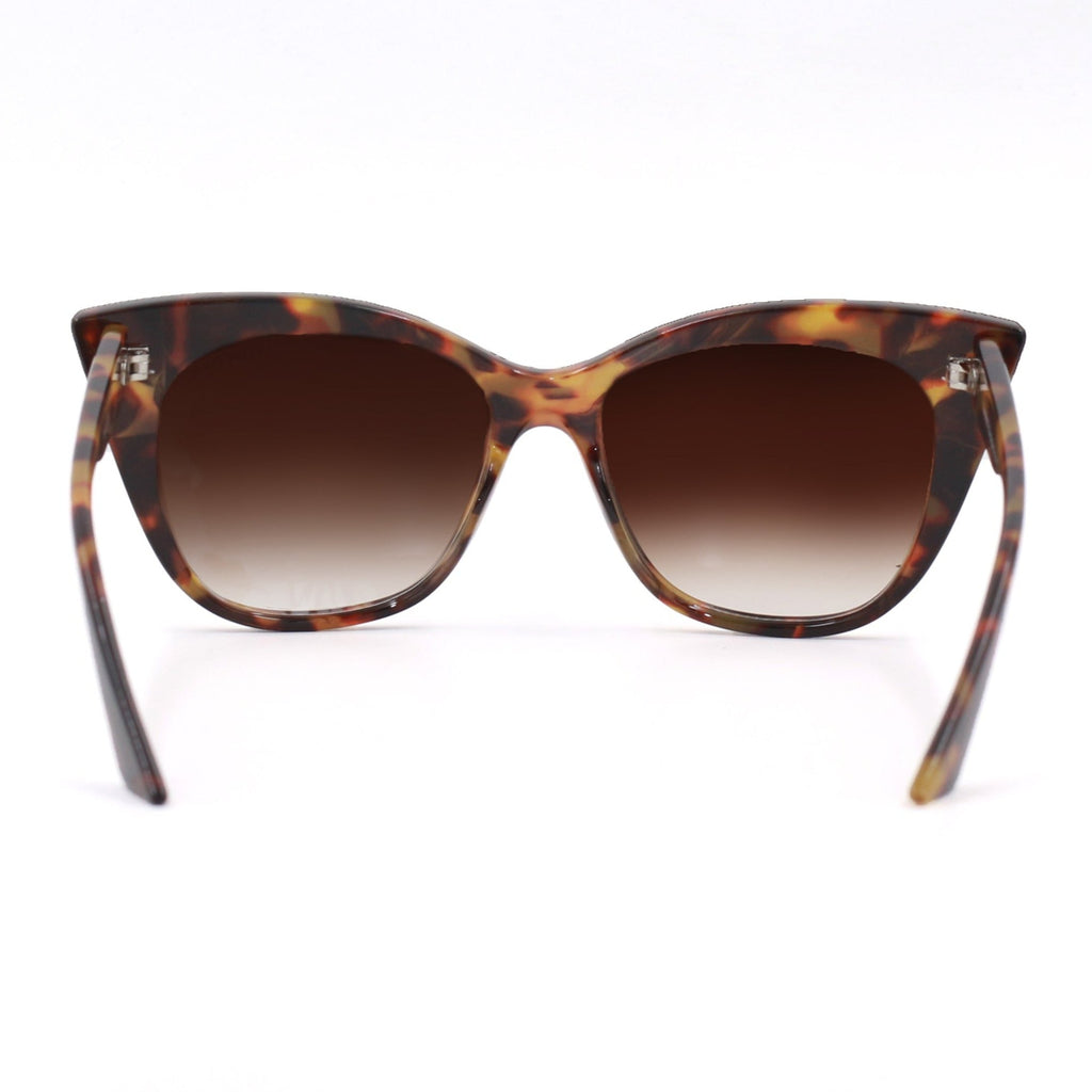TopFoxx Sustainable Venice Tortoise Shell Aviator Sunglasses