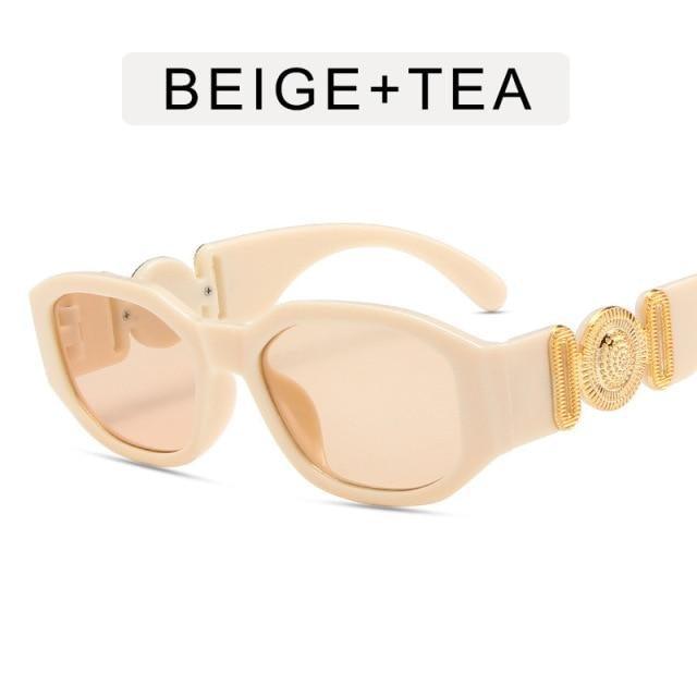 Stevvex trendy retro sunglasses for women with stylish frame and tinted lenses, fashion-forward eyewear for women and men.